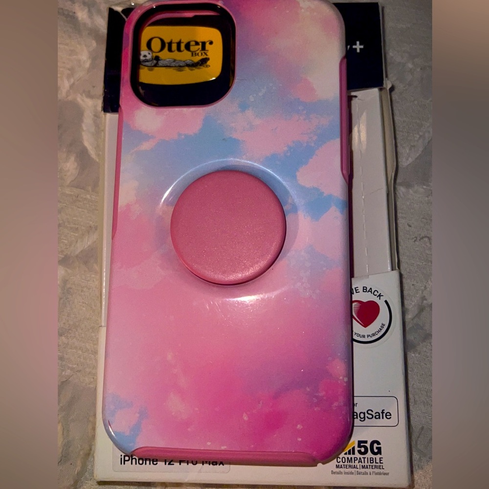 OtterBox & popsocket case for iPhone 12/13 promax